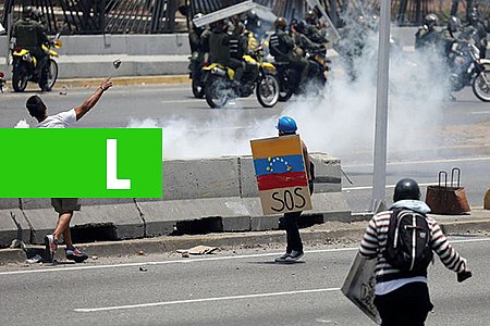 PROTESTOS NA VENEZUELA JÁ FIZERAM DOIS MORTOS E DEZENAS DE FERIDOS - News Rondônia