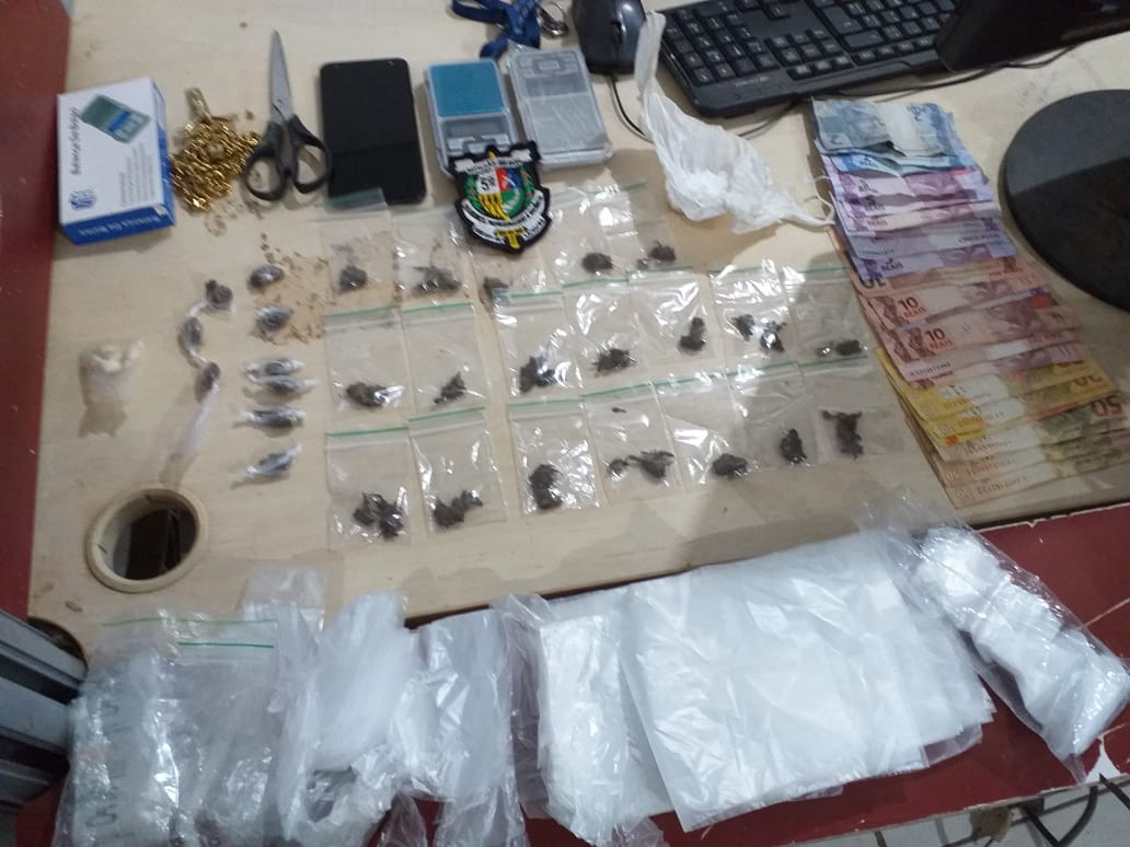 POLÍCIA PRENDE DUPLA POR TRÁFICO DE DROGAS COM VÁRIAS BICICLETAS ROUBADAS NA CAPITAL - News Rondônia