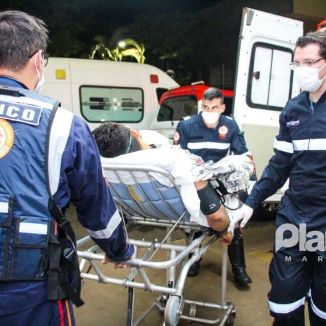NO TÓRAX: Homem esfaqueado pede socorro e é socorrido ao hospital em estado grave - News Rondônia