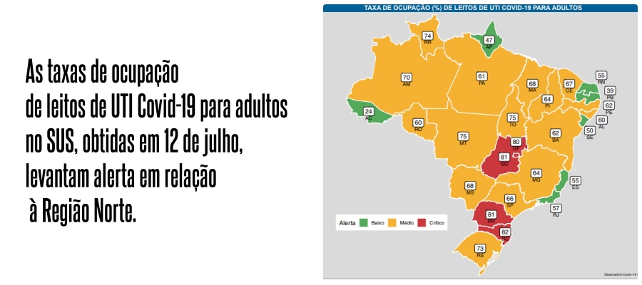 Fiocruz aponta que Rondônia apresenta crescimento na ocupação de leitos: PVH fica fora de alerta - News Rondônia
