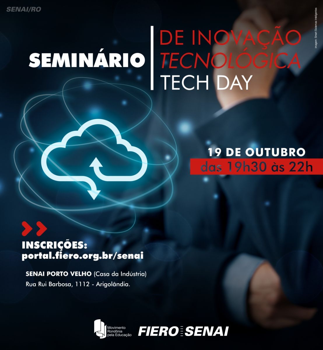 EM PARCERIA COM A INTEL, SENAI PROMOVE, SEXTA-FEIRA, O TECH DAY EM PORTO VELHO - News Rondônia
