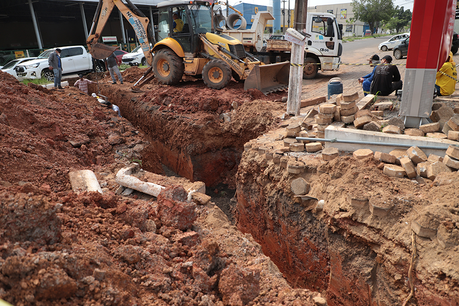 DRENAGEM - Prefeitura amplia rede de drenagem em cruzamento crítico da capital - News Rondônia