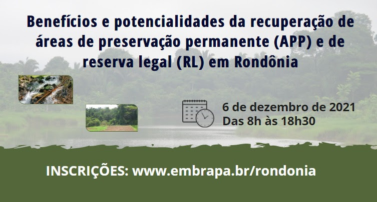 Recuperação ambiental acessível: Embrapa Rondônia abre inscrições para curso on-line sobre o tema - News Rondônia