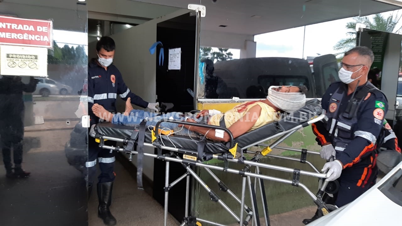 HOMEM LEVA FACADA NO PESCOÇO E FAMÍLIA IMPLORA PARA SUSPEITO NÃO O MATAR - News Rondônia