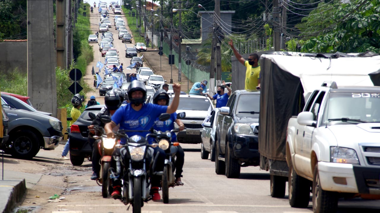 Carreata Juntos Por Amor a Porto Velho encerra o primeiro turno com a certeza de Cristiane Lopes rumo à vitória! - News Rondônia