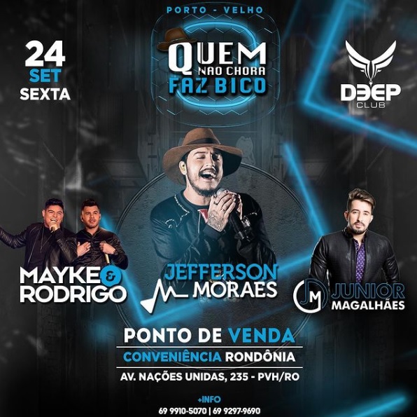 Cantor sertanejo se hospeda na Pousada Surya em Porto Velho - News Rondônia