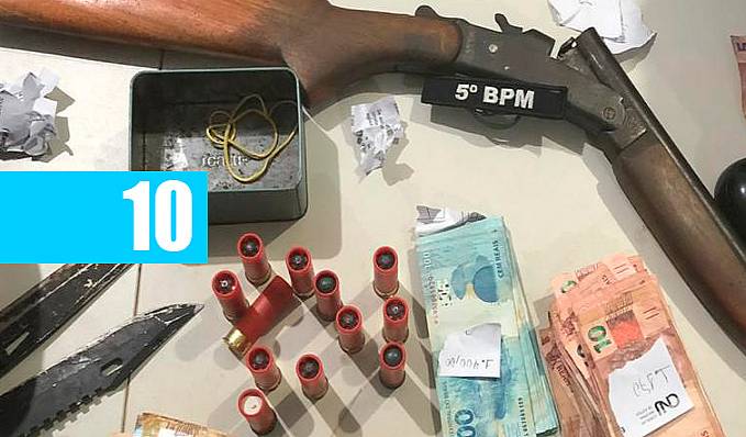 Polícia fecha boca de fumo e prende dois suspeitos com drogas, arma e grande quantia em dinheiro - News Rondônia