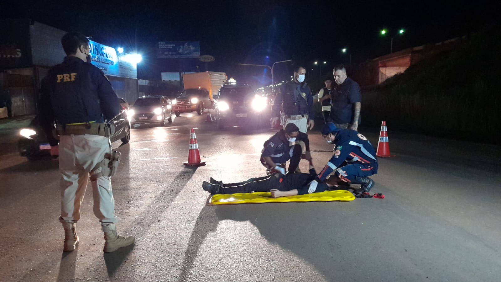GRAVE: Acidente entre moto e bike deixa dois feridos na capital - News Rondônia