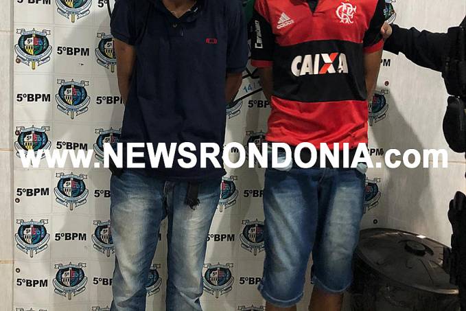 Polícia apreende dois adolescente com arma após fazer roubo de motocicleta na zona leste - News Rondônia