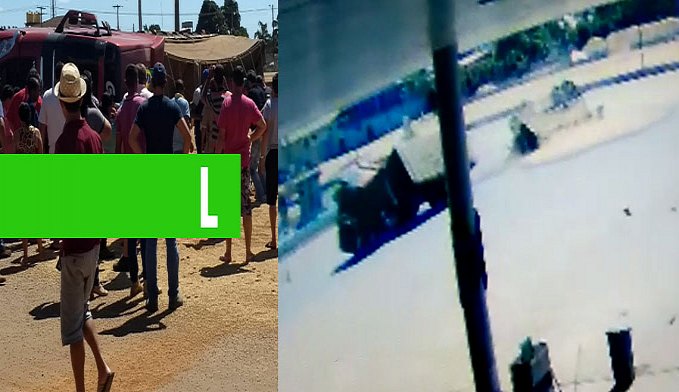 EM CANDEIAS, CARRETA CARREGADA COM SOJA TOMBA AO MOTORISTA FAZER CURVA EM ALTA VELOCIDADE; VEJA O VÍDEO - News Rondônia