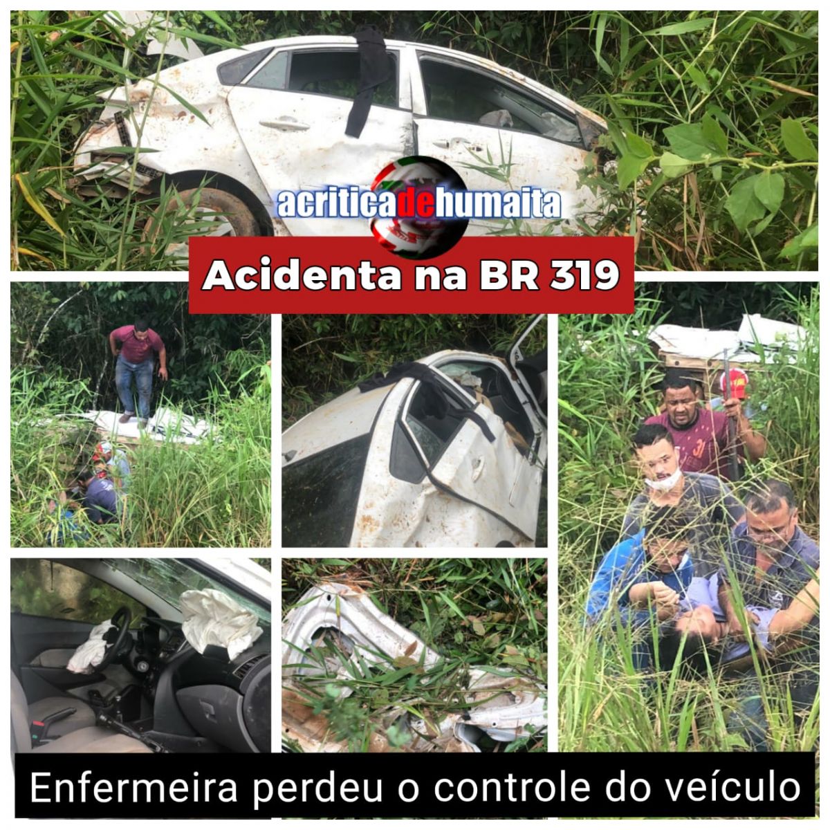 URGENTE - Enfermeira e técnica de enfermagem ficam feridas na BR-319 - News Rondônia