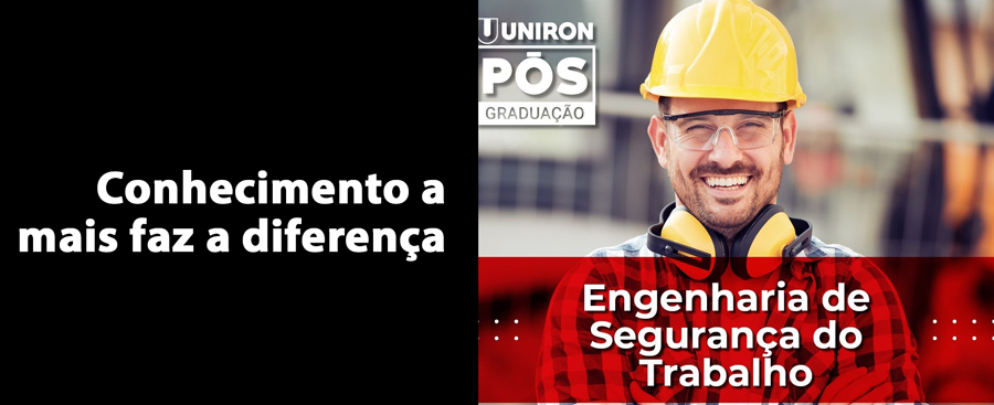 UNIRON oferece Pós-Graduação em Engenharia e Segurança do Trabalho - News Rondônia