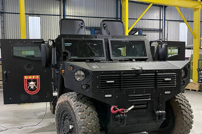 Veículo blindado vai reforçar as ações operacionais do Batalhão de Operações Especiais de Rondônia - News Rondônia