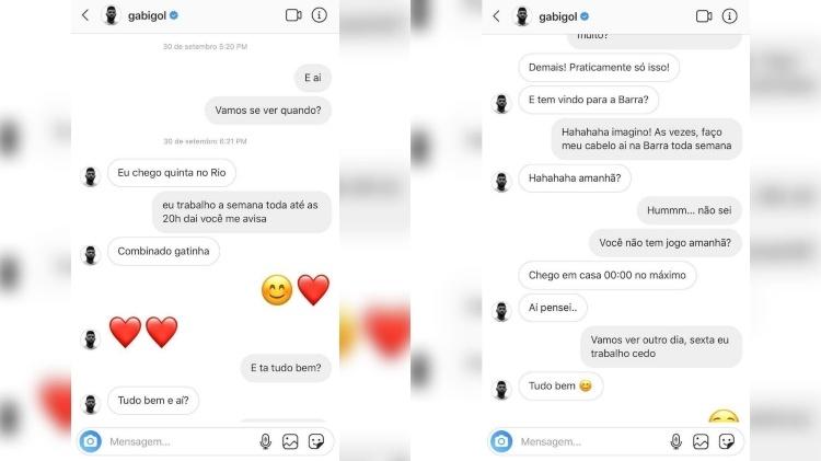 A LA NEYMAR: GABIGOL ENGATA ROMANCE COM MODELO E CONVERSAS ÍNTIMAS VAZAM - News Rondônia