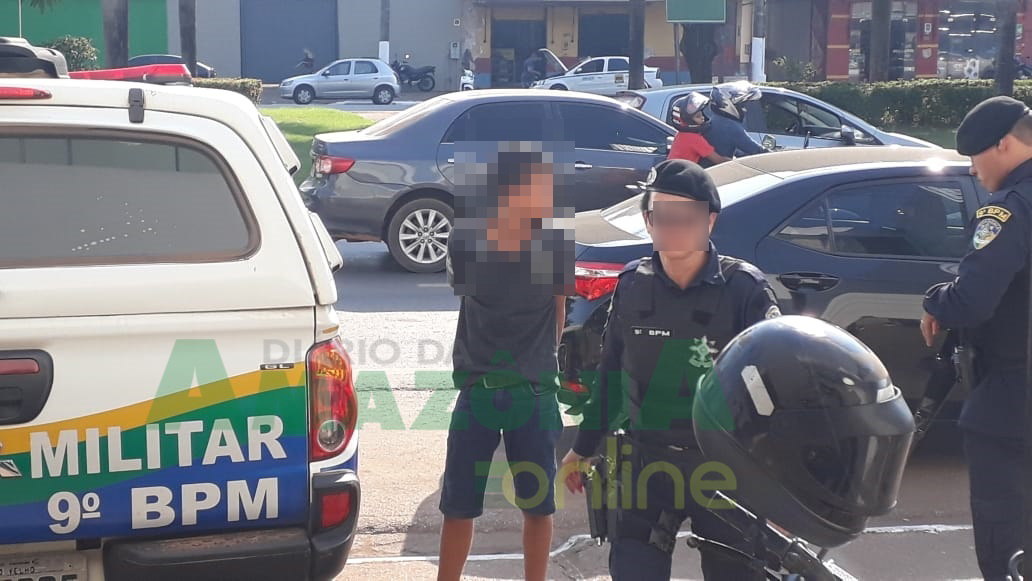 MENOR É APREENDIDO POR RECEPTAÇÃO NA CAPITAL - News Rondônia