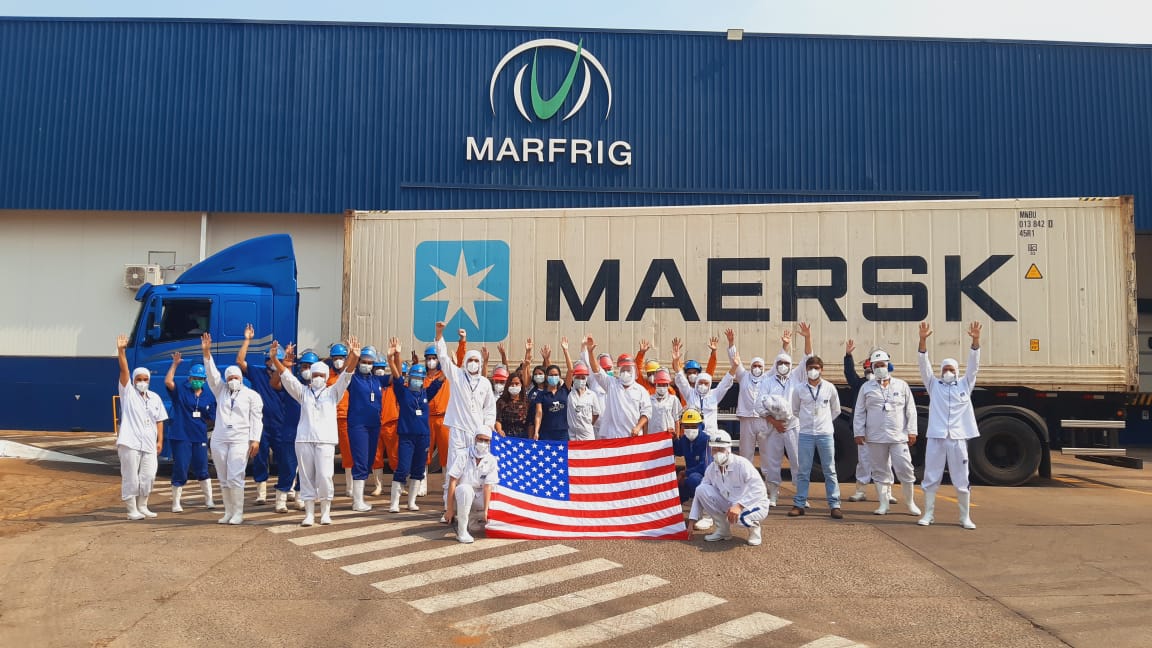 Unidade da Marfrig em Chupinguaia faz primeiro embarque para os Estados Unidos - News Rondônia