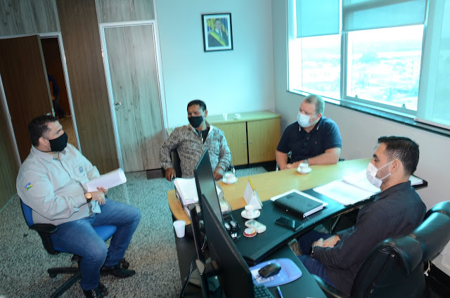 Deputado Dr. Neidson se reúne com cúpula da Sesau para discutir retomada das obras do Hospital Regional de Guajará-Mirim - News Rondônia