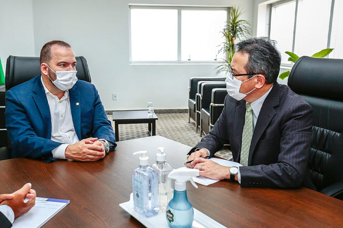 Presidente Alex Redano recebe cônsul-geral do Japão em Manaus - News Rondônia