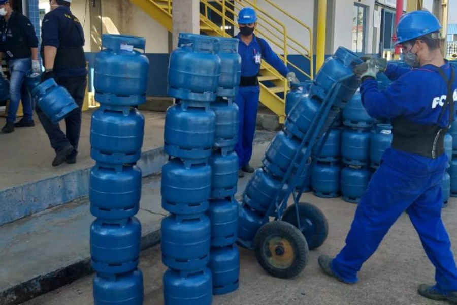 Envasadoras de gás de cozinha são fiscalizadas pelo Ipem - News Rondônia