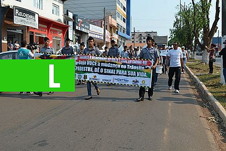 CAMINHADA PELA PAZ ABRIRÁ SEMANA NACIONAL DE TRÂNSITO EM CACOAL - News Rondônia