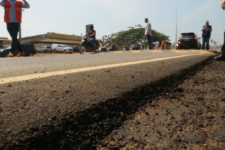 ENTREGA - Rodovia 205 recebe pavimentação asfáltica em trecho urbano de Machadinho dOeste - News Rondônia