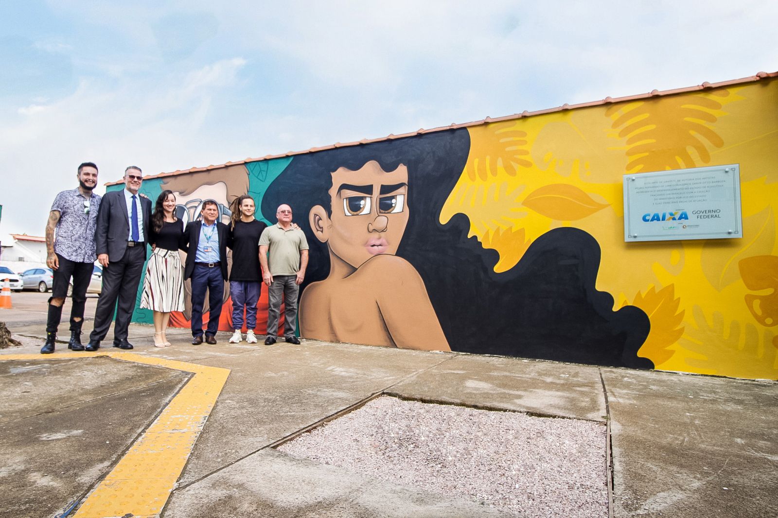 MP GANHA PAINEL INSPIRADO NA HISTÓRIA DA INSTITUIÇÃO, PRODUZIDO NA ARTE DO MURALISMO - News Rondônia