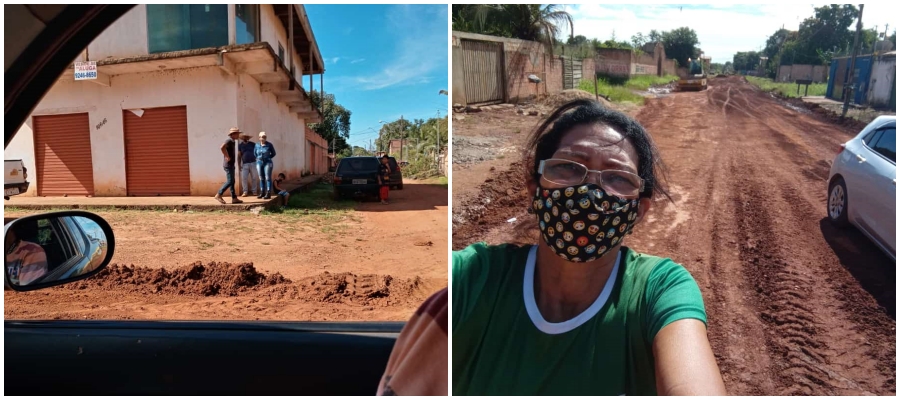 Prefeitura faz recuperação de pontos críticos em vicinais do setor chacareiro Jardim Santana - News Rondônia