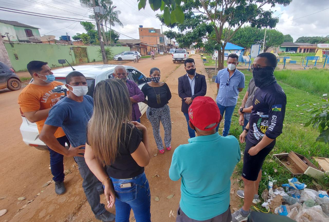 FISCALIZAÇÃO - Vereador Isaque Machado solicita reparos na praça do Cedel - News Rondônia