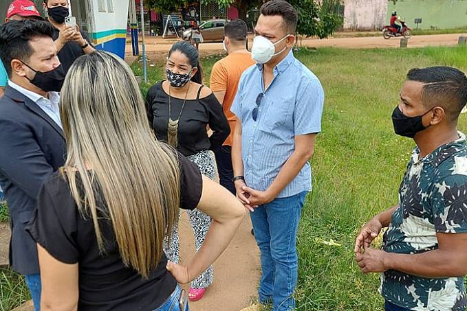 FISCALIZAÇÃO - Vereador Isaque Machado solicita reparos na praça do Cedel - News Rondônia