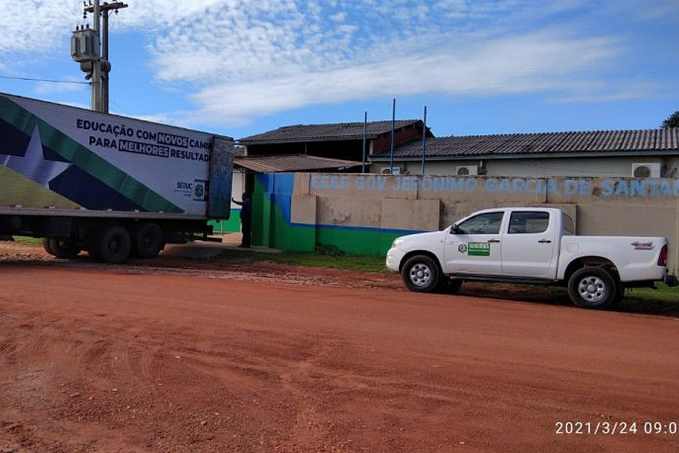 Seduc destina equipamentos para atender escolas do município de Cerejeiras e região - News Rondônia