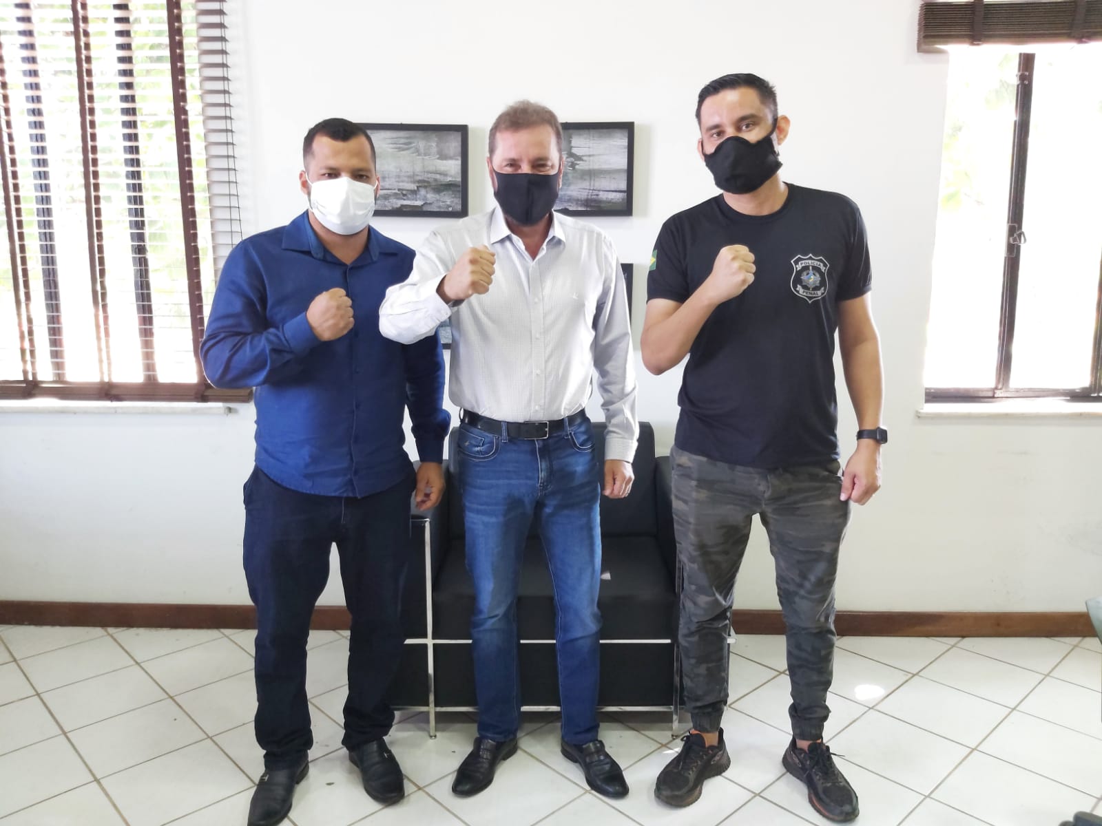 POLÍCIA PENAL  Vereador Edevaldo Neves se reúne com prefeito e debate sobre sede recreativa e doses de vacina para a categoria - News Rondônia