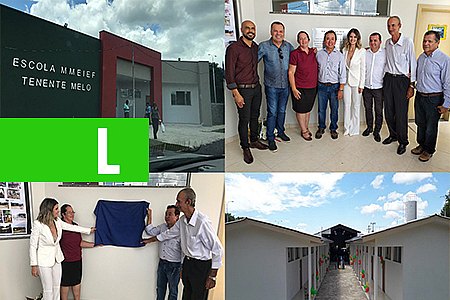 JUSTIÇA DO TRABALHO ENTREGA NOVA ESCOLA TENENTE MELO NA VILA SÃO LOURENÇO EM VILHENA - News Rondônia