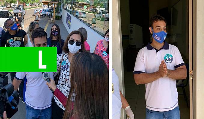 Otimista, Vinícius Miguel votou pela manhã no Colégio Adventista - News Rondônia