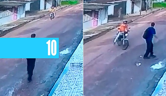 VÍDEO: JOVEM NÃO AGUENTA E DESMAIA APÓS SER ASSALTADO - News Rondônia