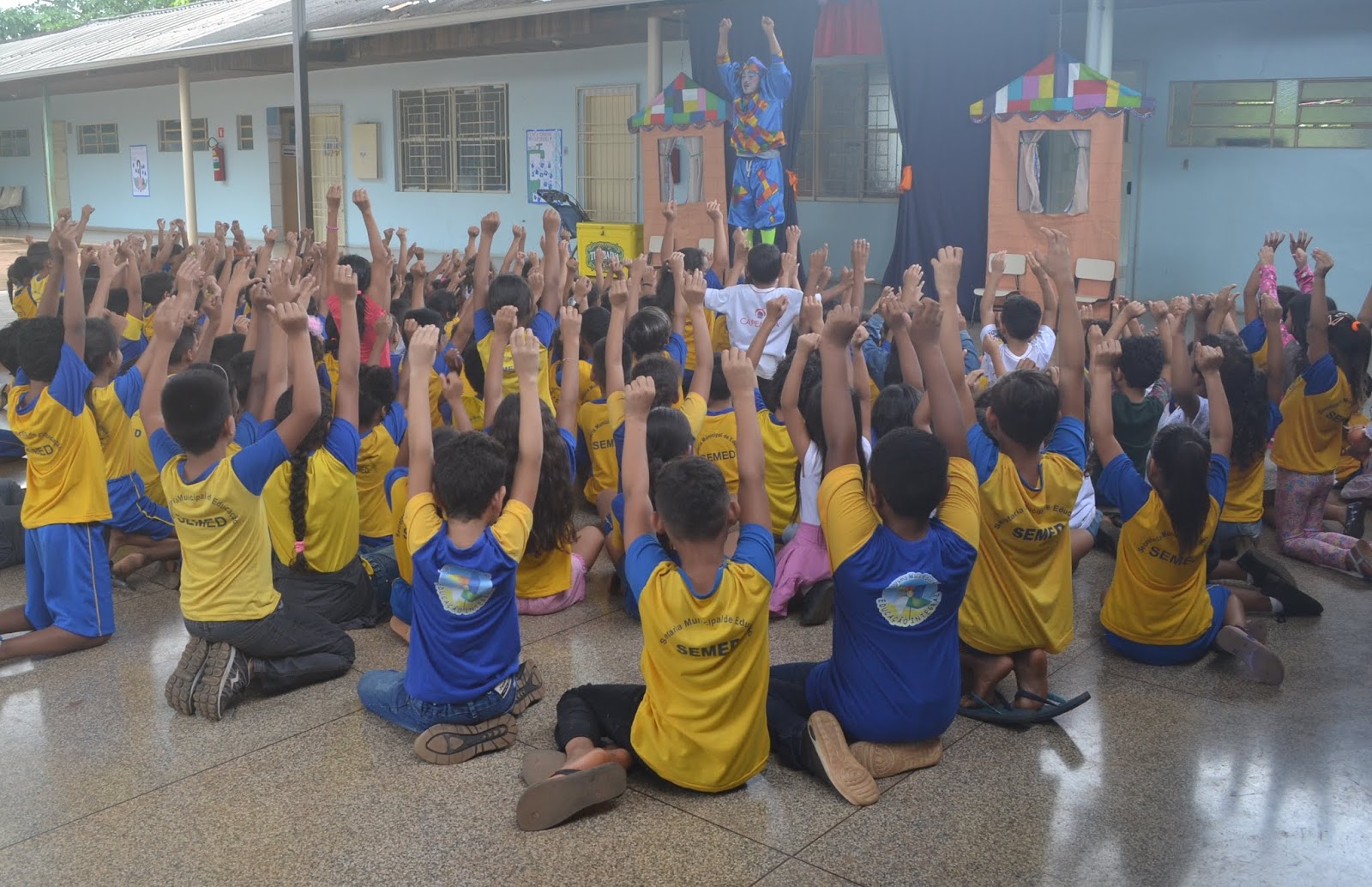 SEMANA DA CRIANÇA É CELEBRADA COM MUITO TEATRO NAS ESCOLAS - News Rondônia