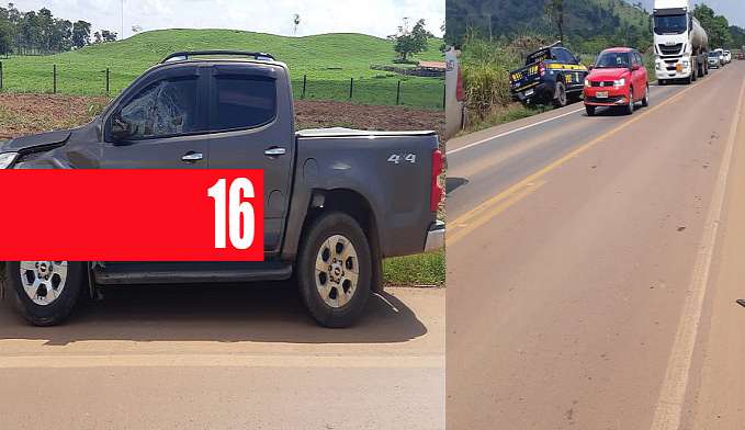 JARU  MOTOCICLISTA DE THEOBROMA MORRE APÓS ACIDENTE ENVOLVENDO CAMINHONETE NA BR-364 - News Rondônia