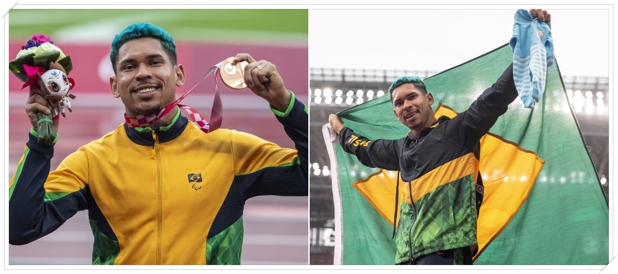 PARALÍMPIADA - Atleta rondoniense conquista medalha de bronze no salto em distância em Tóquio - News Rondônia