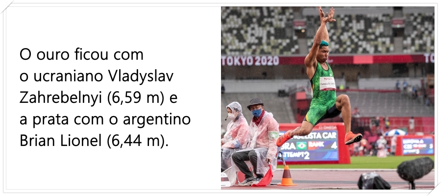 PARALÍMPIADA - Atleta rondoniense conquista medalha de bronze no salto em distância em Tóquio - News Rondônia
