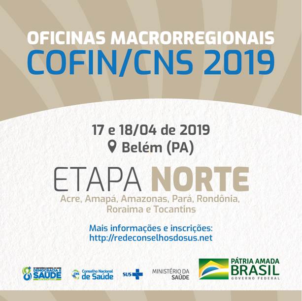BELÉM (PA) RECEBERÁ OFICINAS SOBRE ORÇAMENTO E FINANCIAMENTO NO SUS - News Rondônia