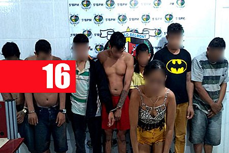 BANDO É PRESO COM ARMAS E DROGAS APÓS ARRASTÃO EM PORTO VELHO - News Rondônia