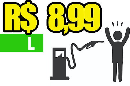 GASOLINA CHEGA A SER VENDIDA POR R$ 8,99 O LITRO APÓS PROTESTO EM PE - News Rondônia