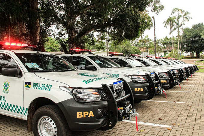 Batalhão de Polícia Ambiental recebe dez viaturas da Sedam; proposta é reforçar proteção ao meio ambiente - News Rondônia