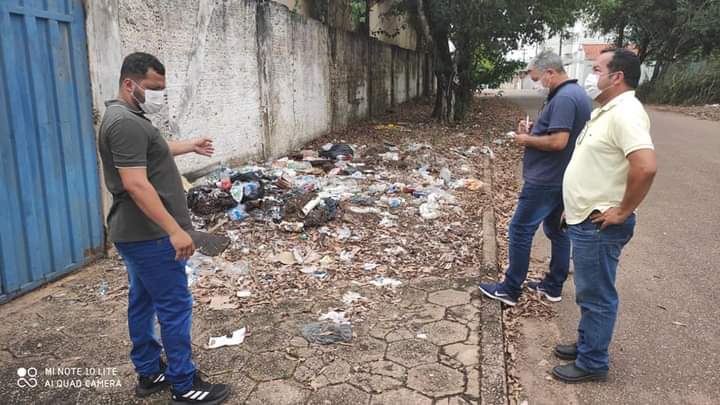 Vereador Edevaldo Neves busca melhorias para o bairro Costa e Silva através da SEMUSB - News Rondônia