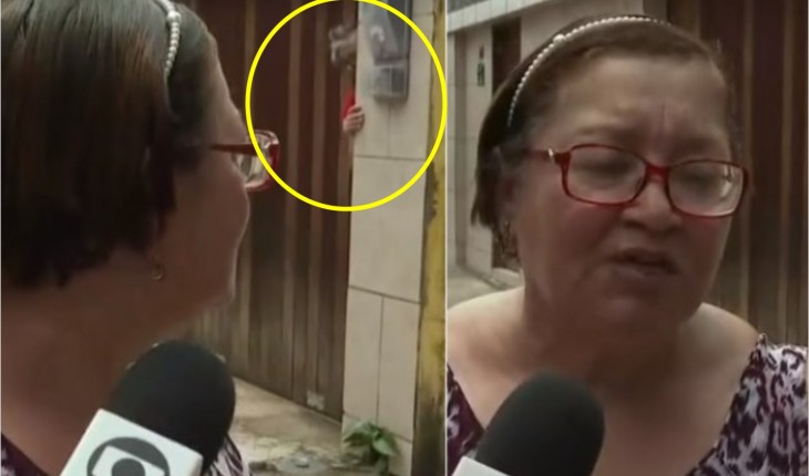 VÍDEO: MULHER FICA PRESA NO PORTÃO DE CASA DURANTE REPORTAGEM DA GLOBO E VIRA MEME, VEJA - News Rondônia