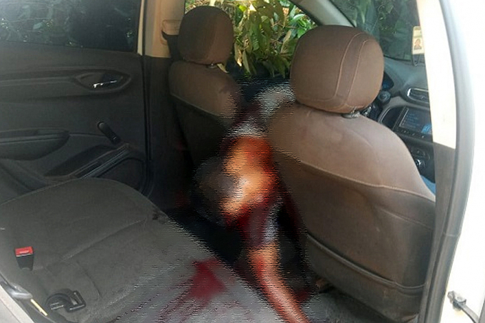 IMAGENS FORTES - Taxista suspeito de ser de facção é crivado de bala no AM - News Rondônia