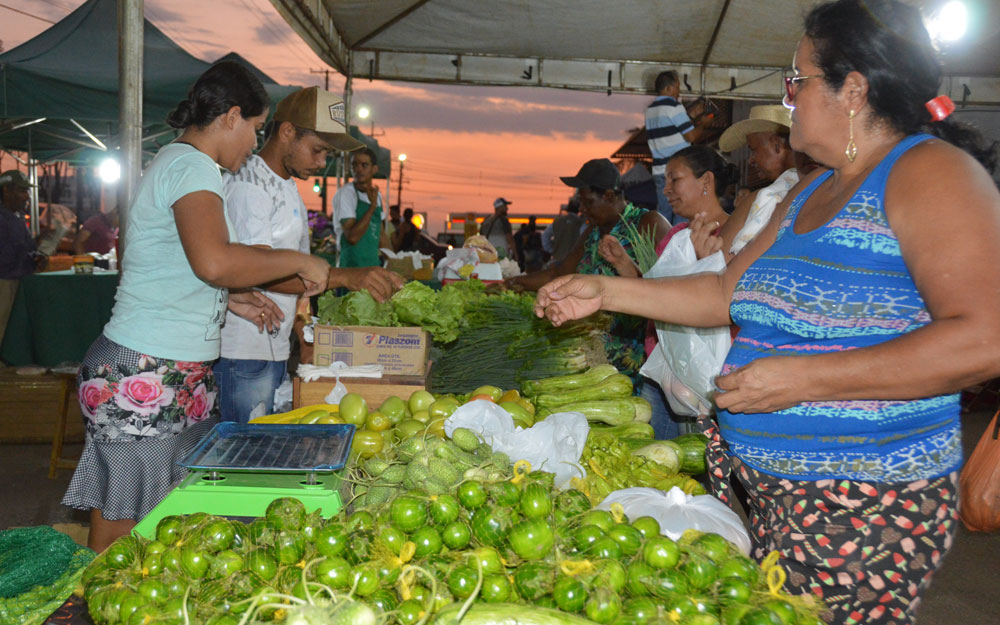AGRICULTORES FAMILIARES INAUGURAM FEIRA NOTURNA EM PORTO VELHO - News Rondônia
