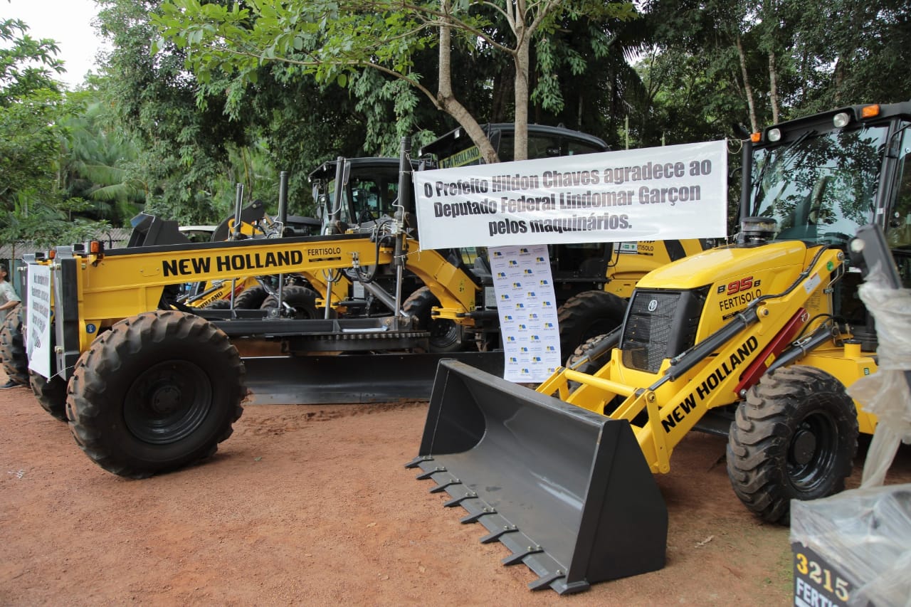 PREFEITURA RECEBE 20 MÁQUINAS QUE SERÃO USADAS PELAS SEMISB, SEMA E SEMAGRIC - News Rondônia