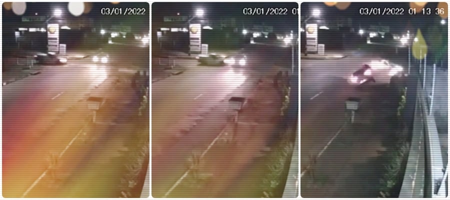 Acidente com capotamento deixa três feridos na Pinheiro Machado [VÍDEO] - News Rondônia