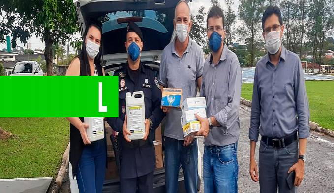 CORONAVÍRUS: JUDICIÁRIO DOA EPIS PARA POLICIAIS E BOMBEIROS EM JI-PARANÁ - News Rondônia