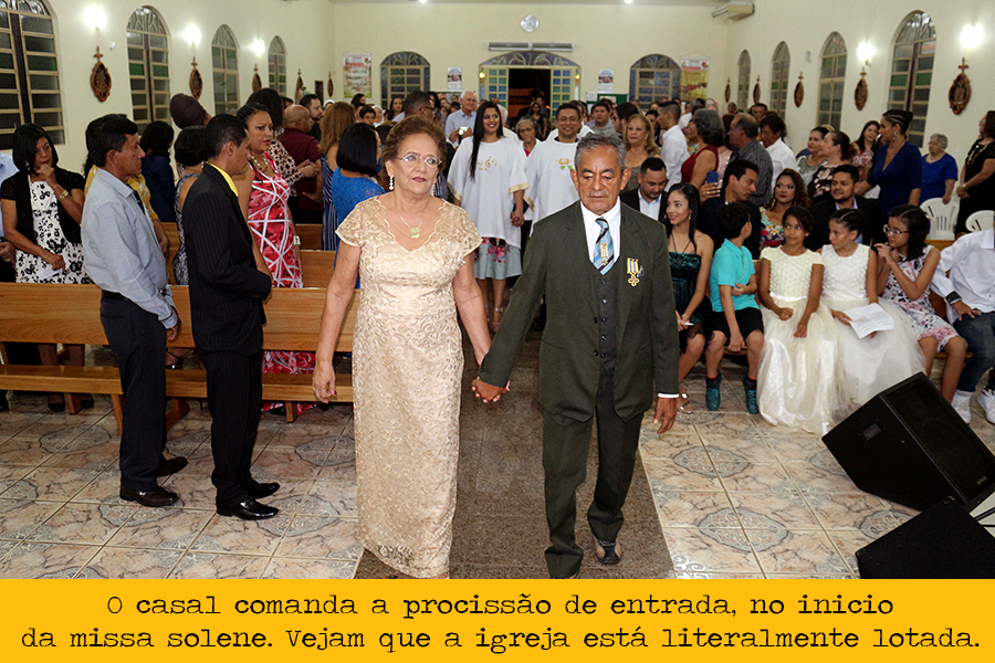 BODAS DE OURO: A FESTA EM COMEMORAÇÃO AOS 50 ANOS DE MATRIMÔNIO DE MIGUEL E NAZARÉ SILVA - News Rondônia